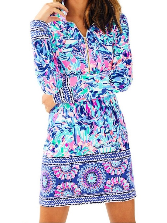 Lilly Pulitzer Dresses & Skirts - Lilly Pulitzer Skipper Popover Cabana Cocktail Engineered Dress